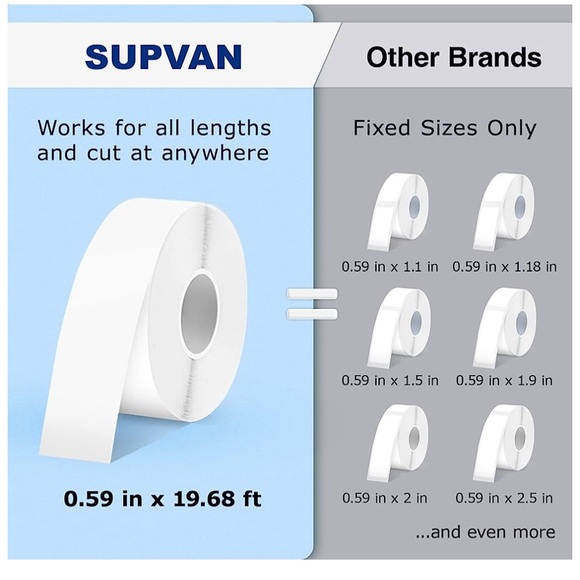 Supvan Label Printer. Wireless Connection. Easy to handle. - Picture 5 of 8